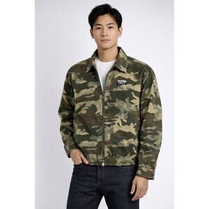 Adidas Unisex Camo Track Jacket, Size M, Cropped Full-Zip Athleisure Outdoor